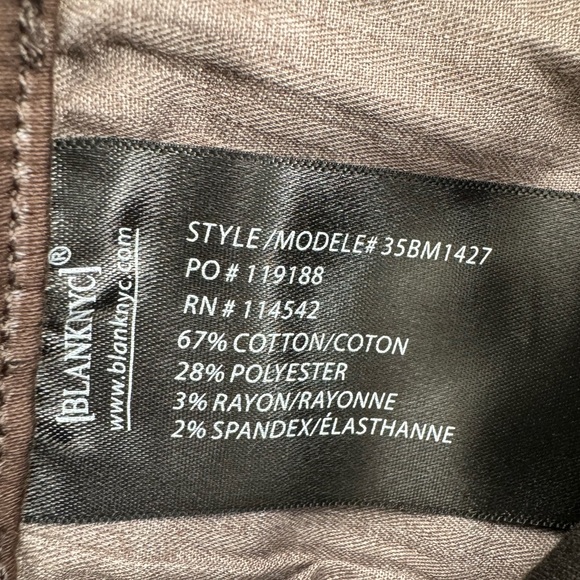 NWT BLANK NYC MENS WOOSTER SLIM FIT 33x32 - Picture 5 of 9